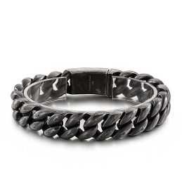 Coole Vacuümvergulde Herenarmband Van 18K Titanium