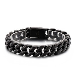 Coole Vacuümvergulde Herenarmband Van 18K Titanium