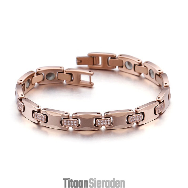 Dezelfde Alinea Met Diamanten Germanium Plating Wolfraam Koppel Armband Dezelfde Alinea Met Diamanten Germanium Plating Wolfraam Koppel Armband