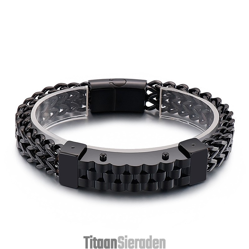 Mode Hip-Hop Stijl Heren Titanium Armband Mode Hip-Hop Stijl Heren Titanium Armband
