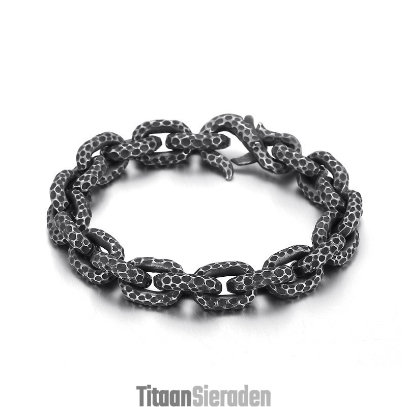 Mode Polka Dot Titanium Armband Voor Heren Mode Polka Dot Titanium Armband Voor Heren