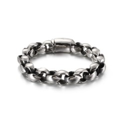Heren O-String Titanium Armband