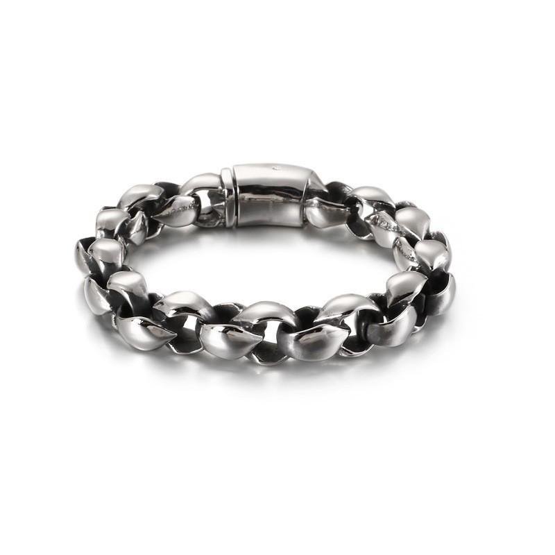 Heren O-String Titanium Armband