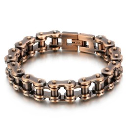 Coole Rock Bike Titanium Armband Voor Heren