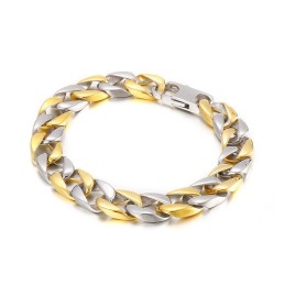 Coole Hip Hop Rock Fashion Titanium Armband Voor Heren