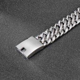 Hip Hop Rock Fashion Cool Heren Titanium Armband