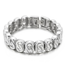 Hip Hop Titanium Casting Armband