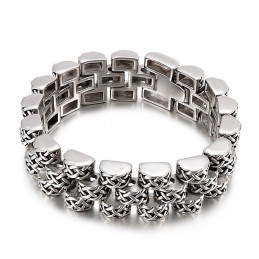 Grof Cool Heren Titanium Armband