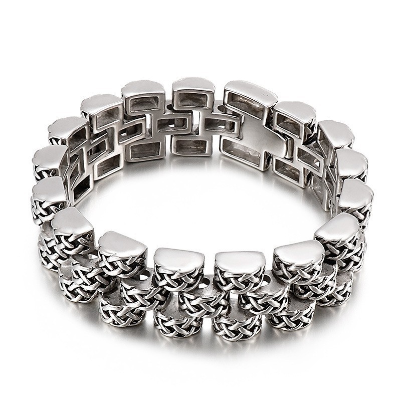 Grof Cool Heren Titanium Armband Grof Cool Heren Titanium Armband