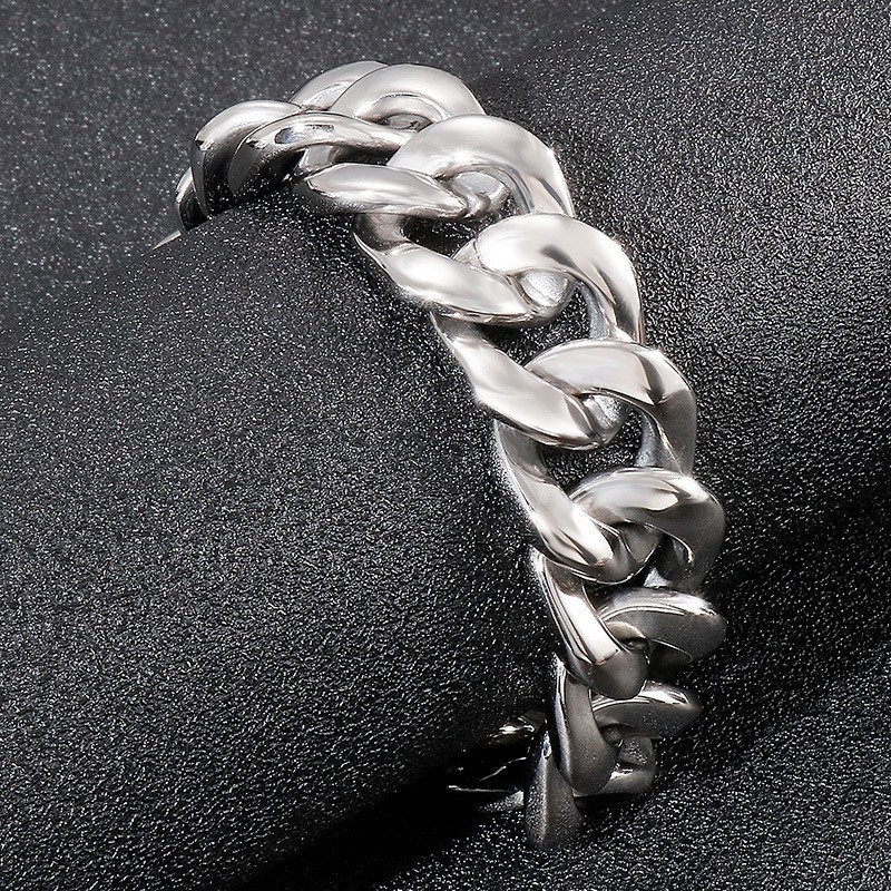 Coole Heren Handsieraden, Modieuze Titanium Glanzende Armbanden Coole Heren Handsieraden, Modieuze Titanium Glanzende Armbanden
