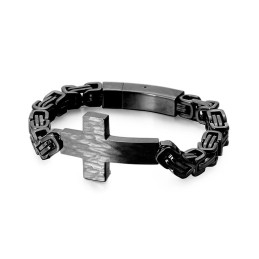 Crucifix Bend Armband Heren Emperor Back Chain Armband