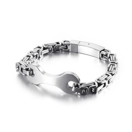 Fashion Tide Titanium Emperor Chain Armband Voor Heren