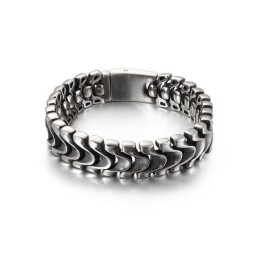Coole, Overdreven Chique Titanium Armband Voor Heren