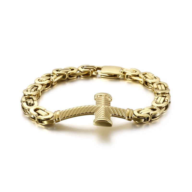 Titanium Kruisarmband Voor Heren Titanium Kruisarmband Voor Heren