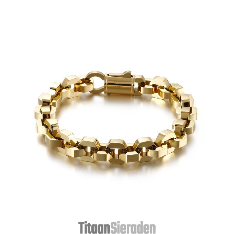 Elegante Geometrische Heren Titanium Armband Elegante Geometrische Heren Titanium Armband