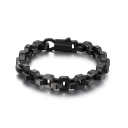 Elegante Geometrische Heren Titanium Armband