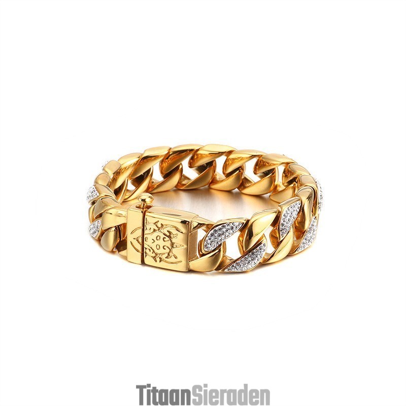 Mode Diamant Cool Heren Armband