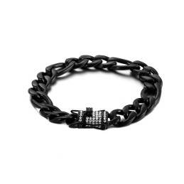 Herenmode Zwarte Titanium Armband
