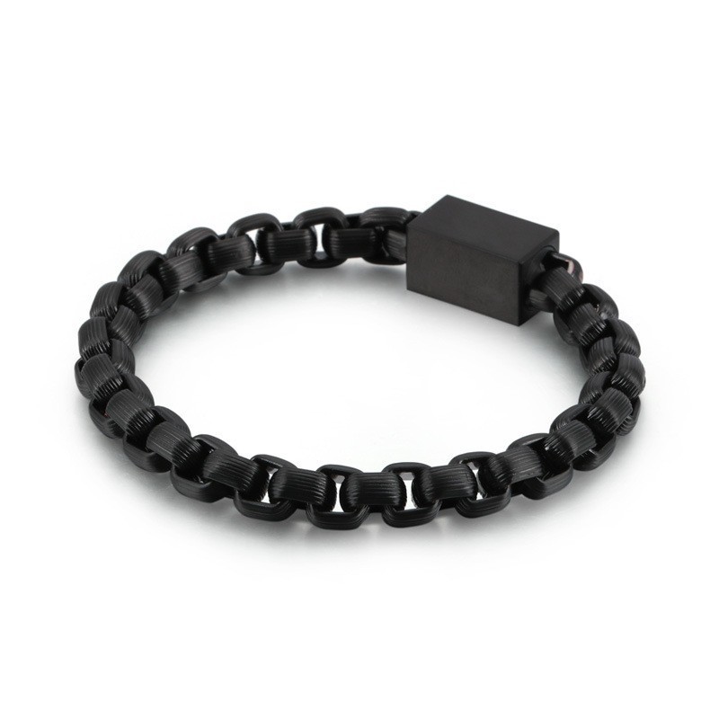 Coole Titanium Schakelarmband Voor Heren Coole Titanium Schakelarmband Voor Heren