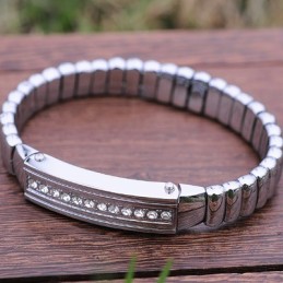Heren Titanium Diamanten Armbanden