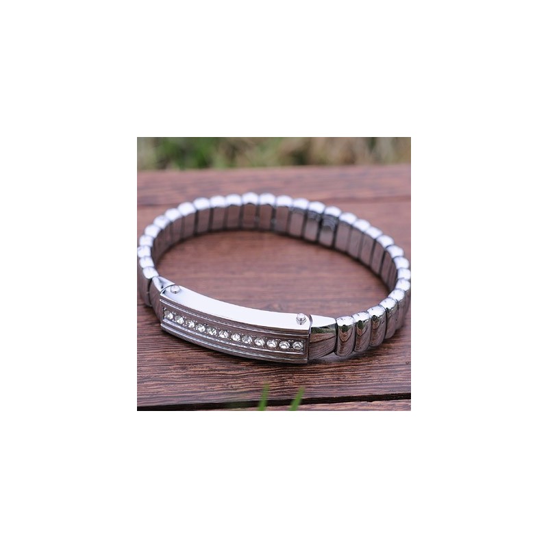 Heren Titanium Diamanten Armbanden