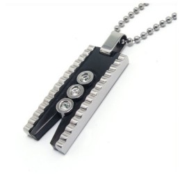 Mode Cadeau Titanium Diamanten Ketting Hanger