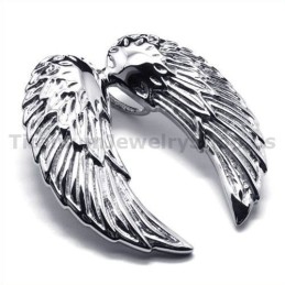 Engelenvleugels Titanium Hanger - Gratis Ketting