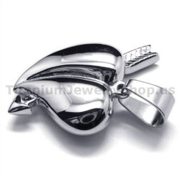Cupid'S Arrows Titanium Hanger - Gratis Ketting