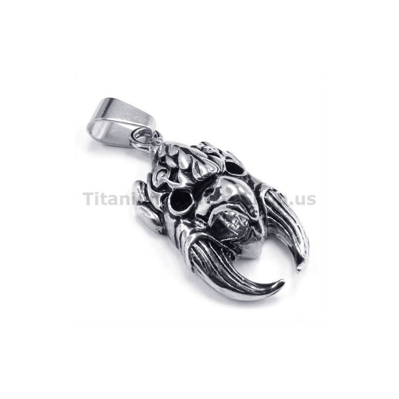 Titanium Hawk Skull Hanger - Gratis Ketting Titanium Hawk Skull Hanger - Gratis Ketting
