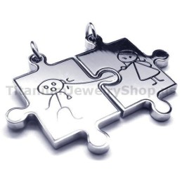 Legpuzzel Titanium Lovers Hangers - Gratis Kettingen