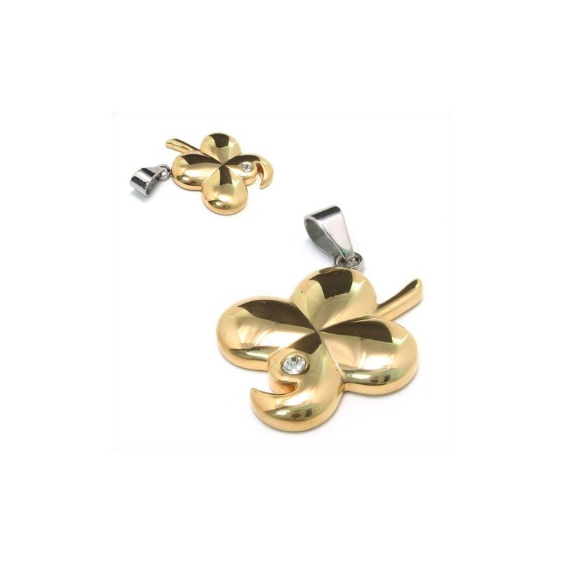 Mode Gouden Bloem Cadeau Titanium Ketting Hanger Mode Gouden Bloem Cadeau Titanium Ketting Hanger