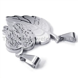 Love You Titanium Lovers Hangers Met Diamantenvrije Kettingen