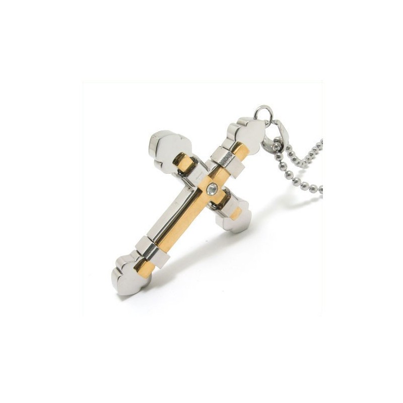 Heren Kruisketting Van Puur Titanium (Nieuw) Heren Kruisketting Van Puur Titanium (Nieuw)