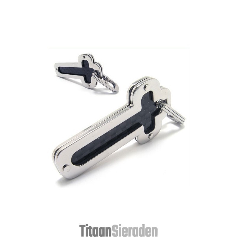 Heren Kruisketting Van Puur Titanium (Nieuw) Heren Kruisketting Van Puur Titanium (Nieuw)