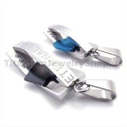 Titanium Lovers Hangers-Gratis Kettingen