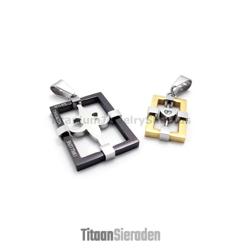 Titanium Lovers Hangers-Gratis Kettingen Titanium Lovers Hangers-Gratis Kettingen