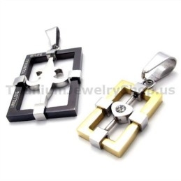 Titanium Lovers Hangers-Gratis Kettingen