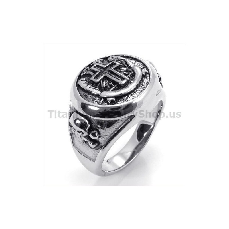 Kruis Titanium Schedelring
