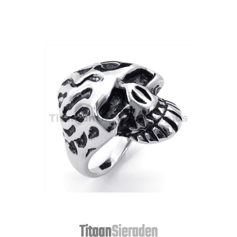 Titanium Schedelring
