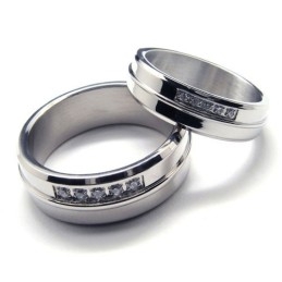 Titanium Diamanten Ringen Voor Dames