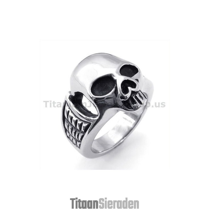 Titanium Schedelring Titanium Schedelring