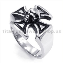 Kruis Schedel Titanium Ring