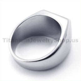 Titanium Ring Met Zirkoon