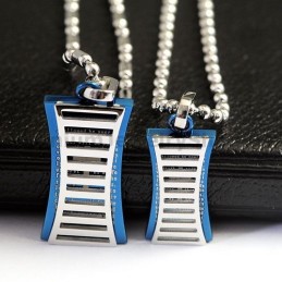 Titanium Hangers Voor Geliefden Valentijnsdag Cadeau - Gratis Kettingen