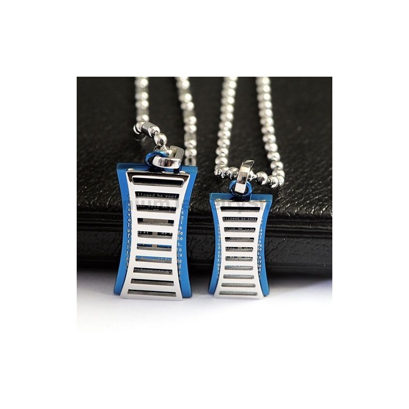 Titanium Hangers Voor Geliefden Valentijnsdag Cadeau - Gratis Kettingen Titanium Hangers Voor Geliefden Valentijnsdag Cadeau - Gratis Kettingen