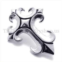 Man Anchor Pure Titanium Kruis Hanger