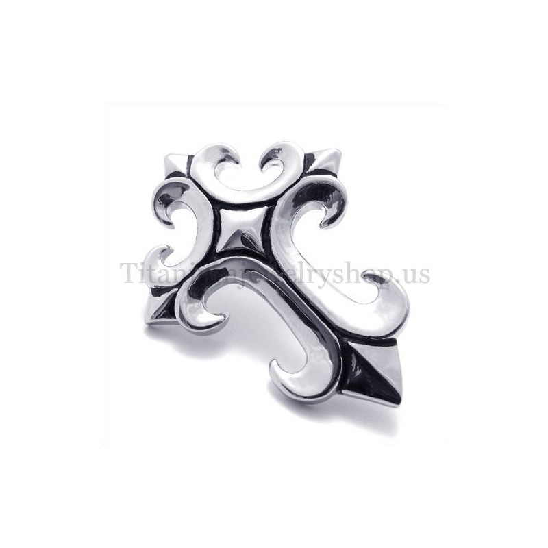 Man Anchor Pure Titanium Kruis Hanger Man Anchor Pure Titanium Kruis Hanger