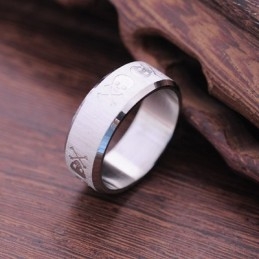 Titanium Ring Voor Heren