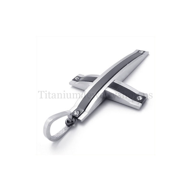 Zwarte Superstrakke, Modieuze Titanium Kruishanger