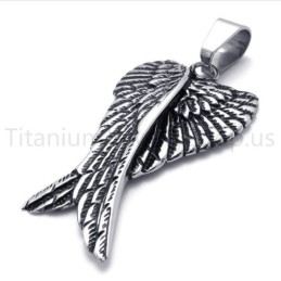 Nieuwe Klassieke Titanium Hanger Met Duivelsvleugel